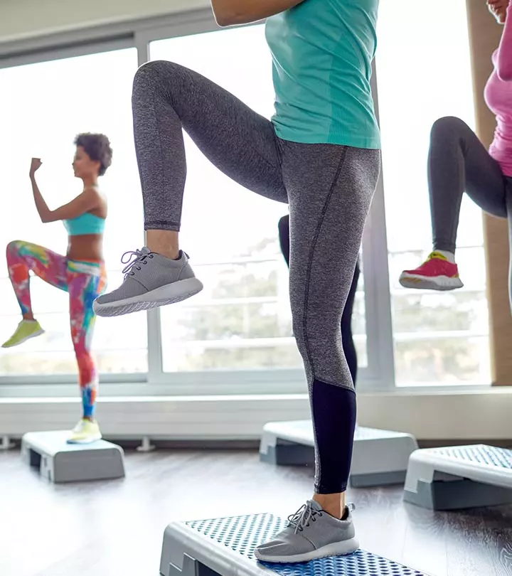 Step-Aerobics-Exercises-And-Benefits Best-Online-Fitness-Classes